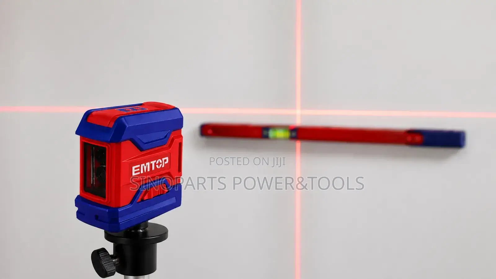 EMTOP ESLE21501 Self-Leveling 2-Line Laser 15m