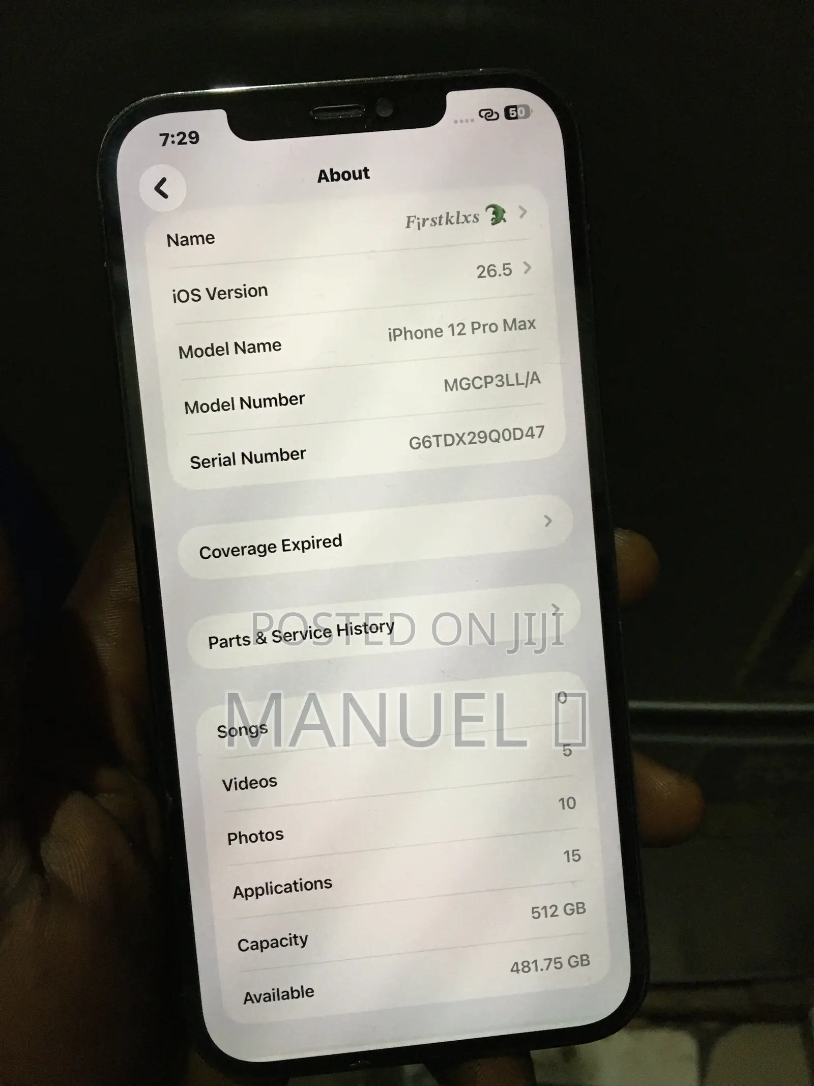 Apple iPhone 12 Pro Max 512 GB Black