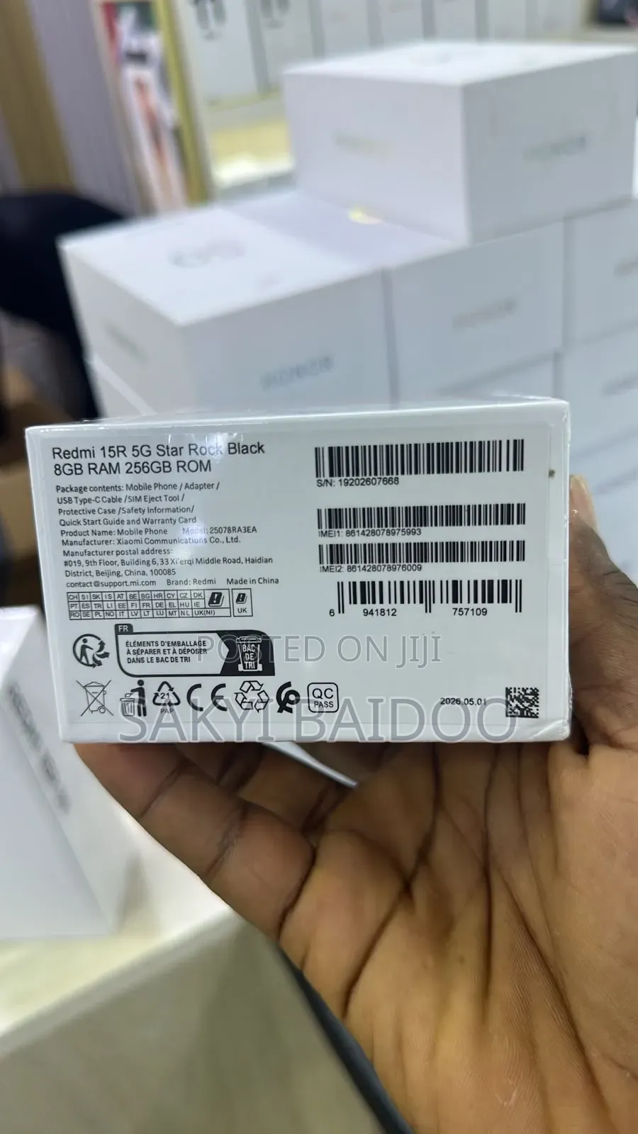 New Xiaomi Redmi 15 256 GB