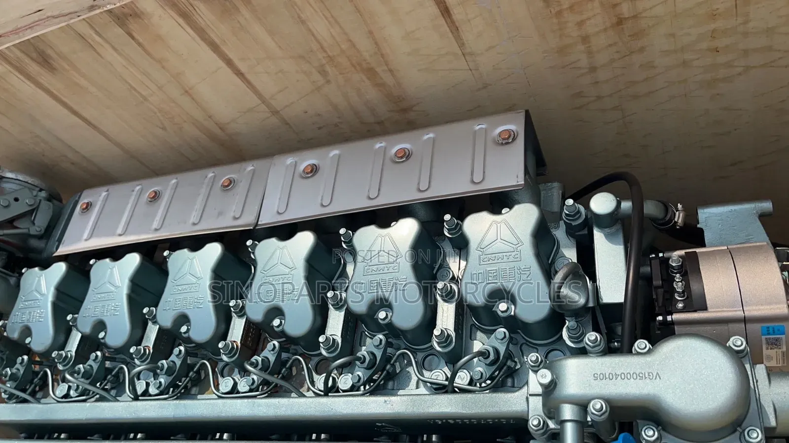 HOWO 371 Engine Brand New WD615.47 Complete Engine