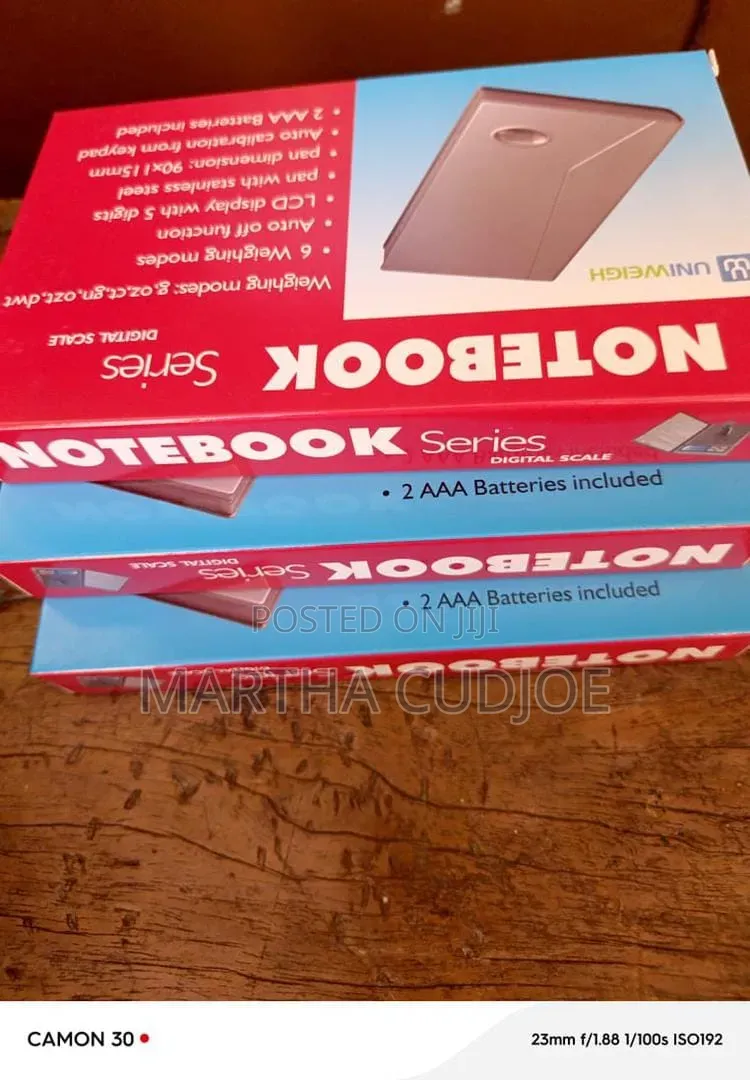 Notebook Scale