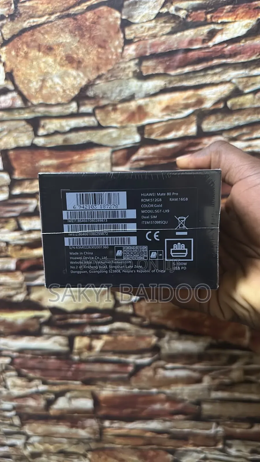 New Huawei Mate 80 Pro 5G 512 GB
