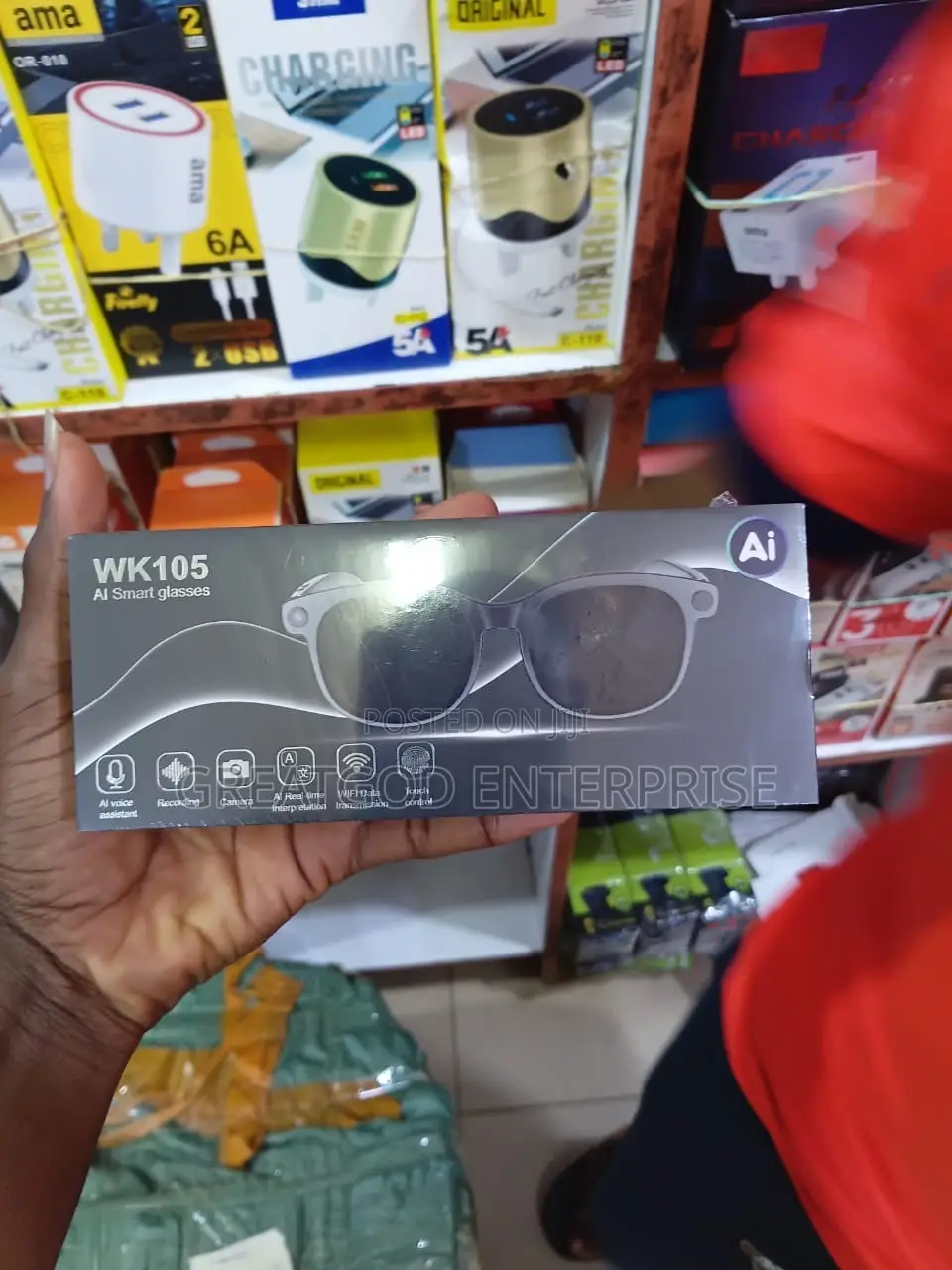 WK105 AI Smart Glasses