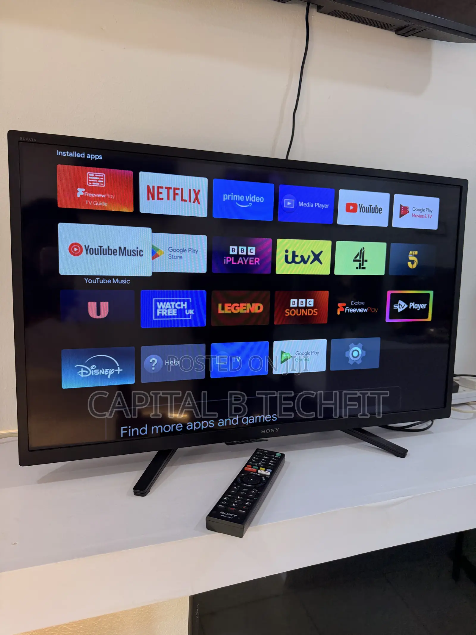 32inches Full Digital Satellite Android UHD HDR SMART SONY TV