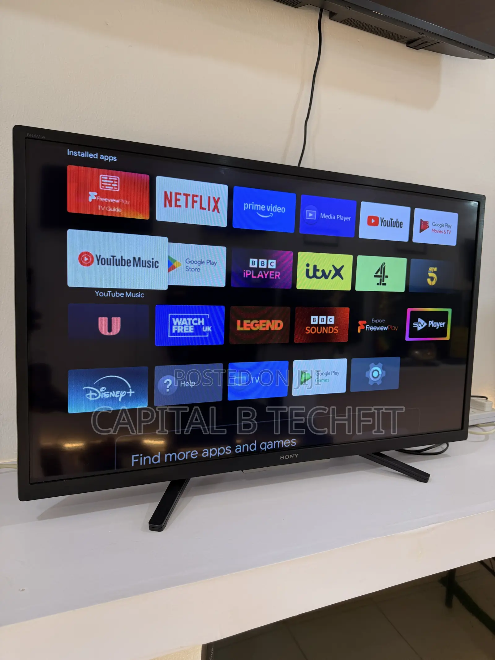 32inches Full Digital Satellite Android UHD HDR SMART SONY TV