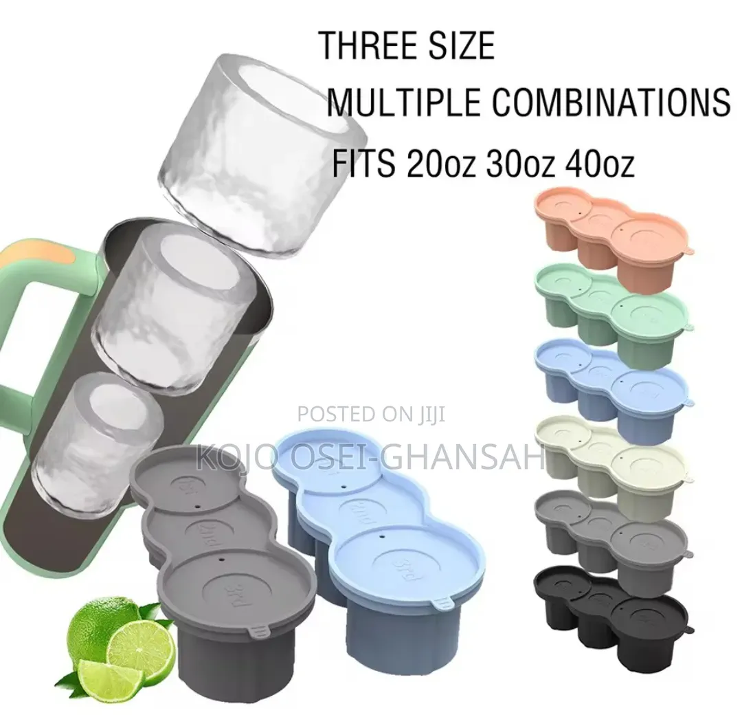 Multi-Size Ice Cube Tray for Stanley Cups