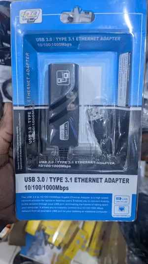 USB 3.0 / Type 3.1 to Gigabit Ethernet Adapter