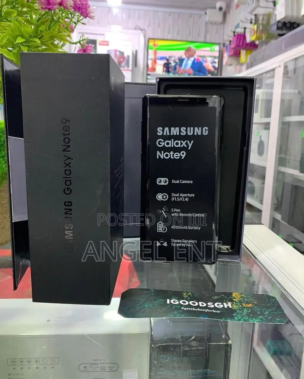 New Samsung Galaxy Note 9 128 GB Black