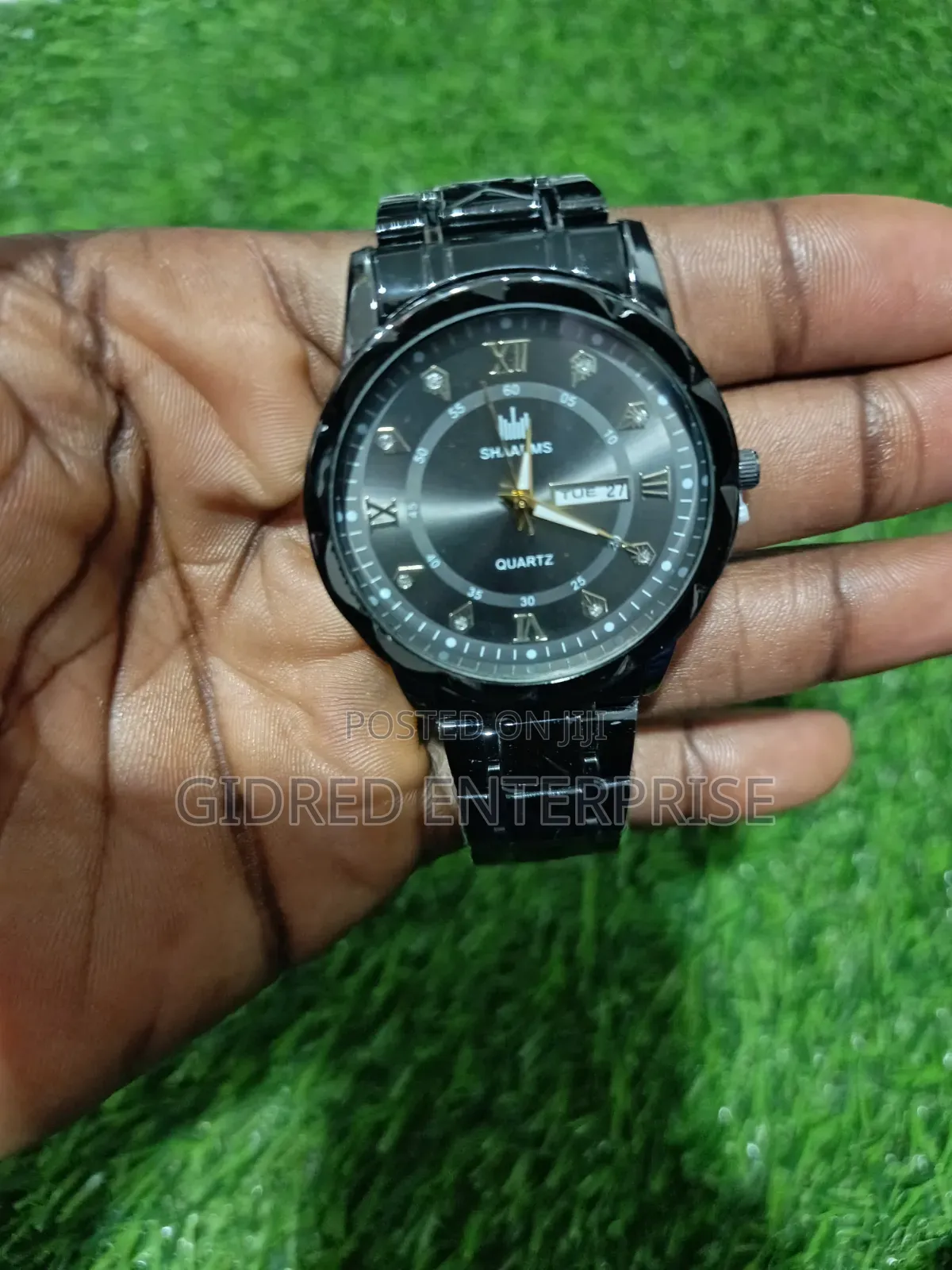 Stainless Steel Band Men's Quartz Watch