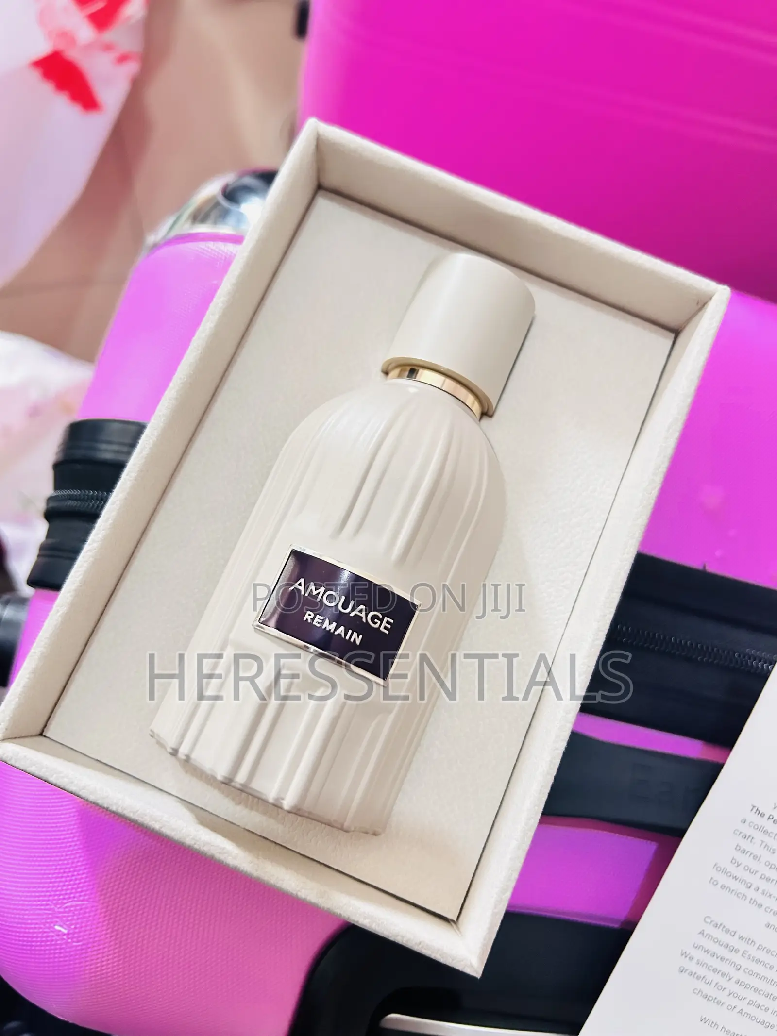 Amouage Remain Essence De Parfum - (In Box)