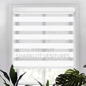 7 Feets Windows Blinds All White