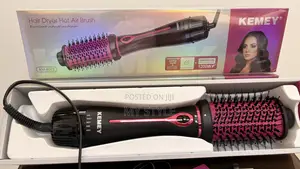 Kemei KM- 8012 Hair Dryer Hot Air Brush