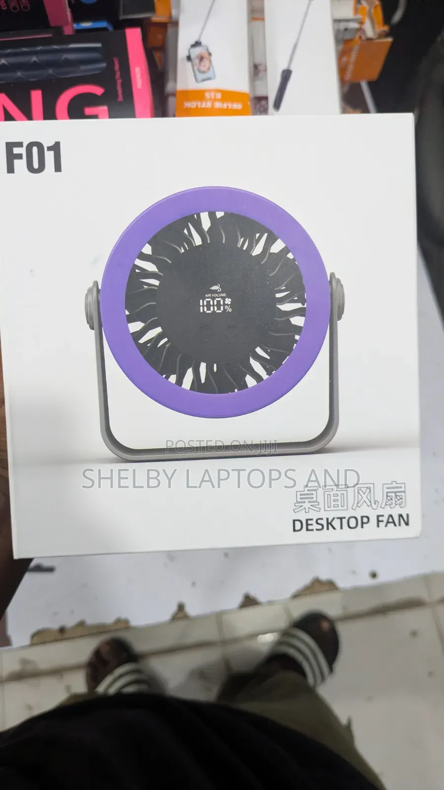 NNIO U-2 High Speed Portable Fan