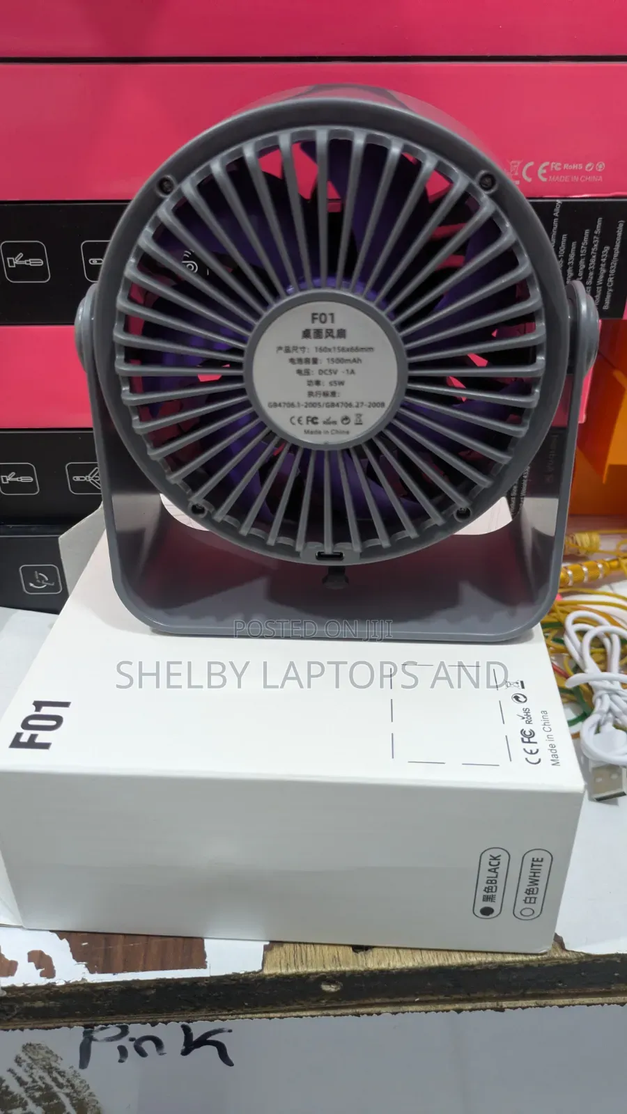 NNIO U-2 High Speed Portable Fan