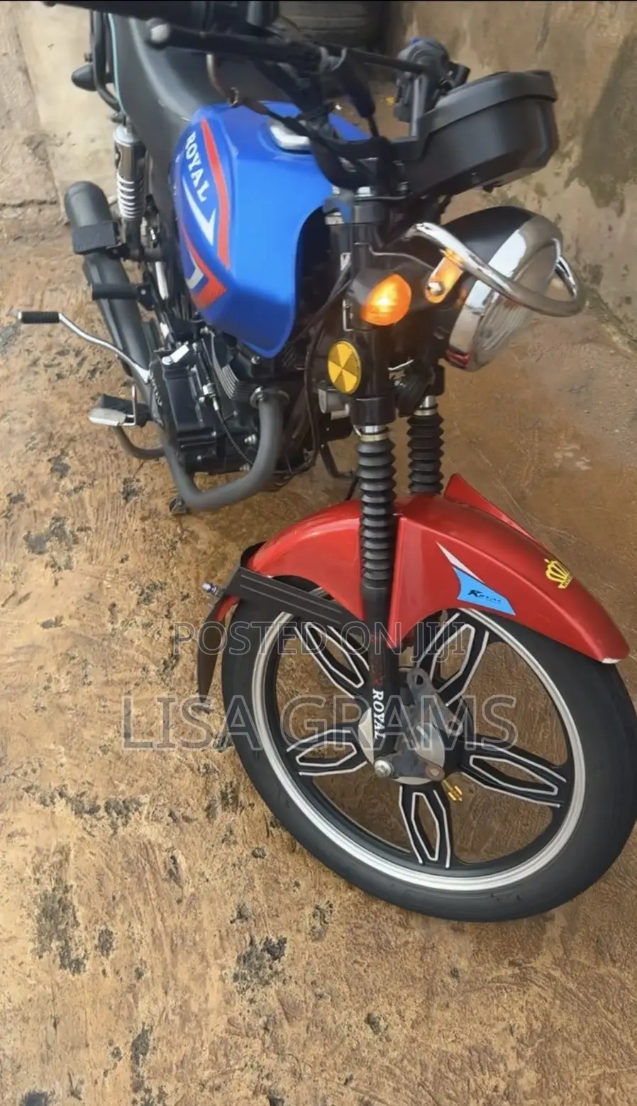 New Royal RY125 2021 Blue