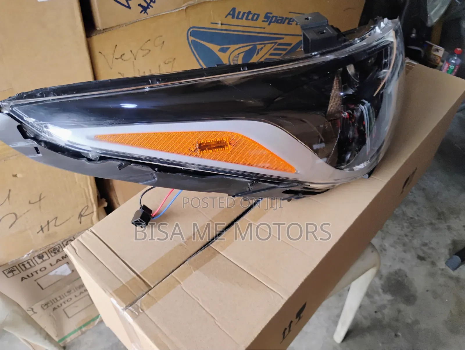 Hyundai Accent 2018/2019/2020/2021/2022 Headlight With LED Parking