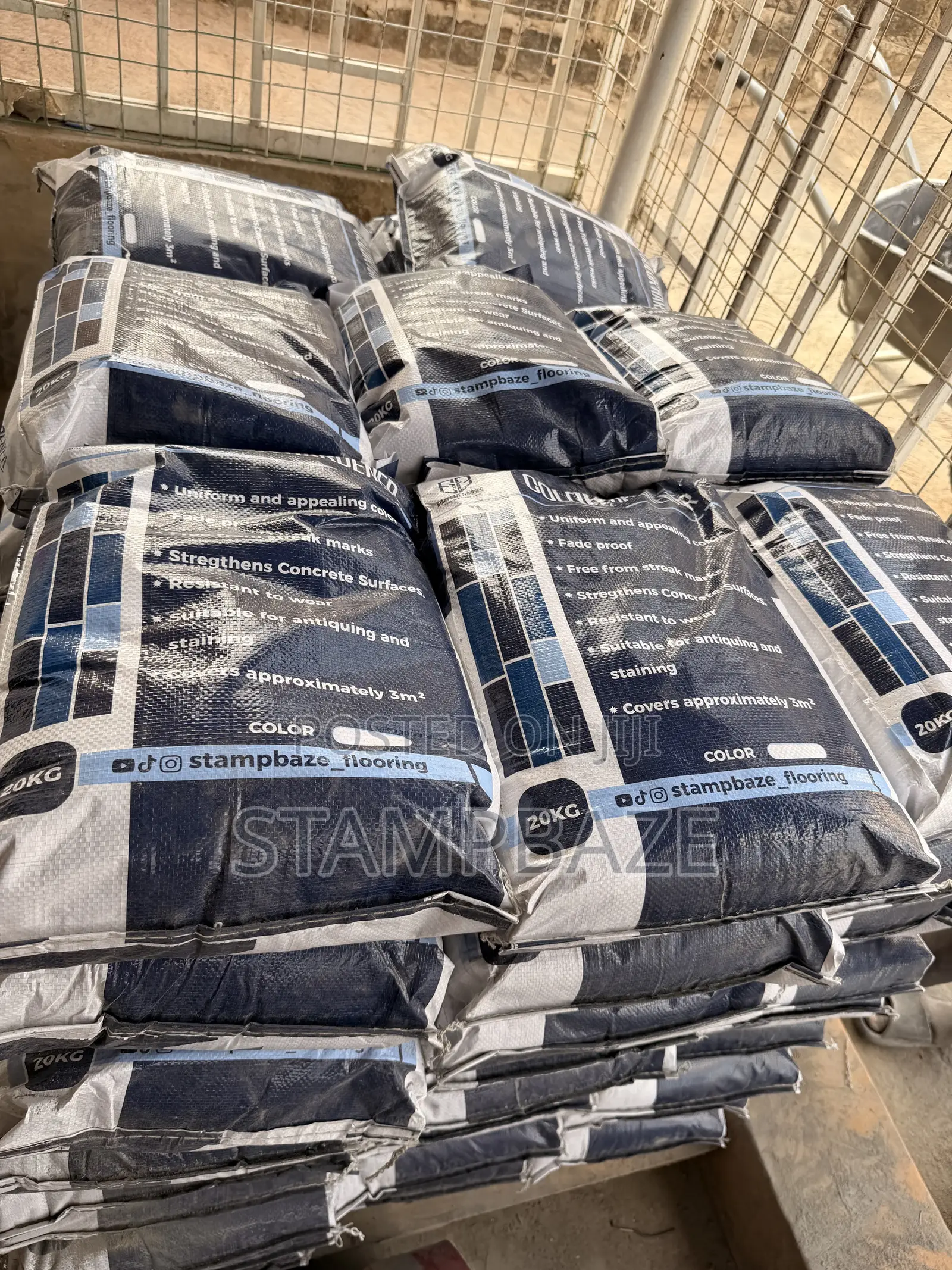 Stamped Concrete Color Hardener