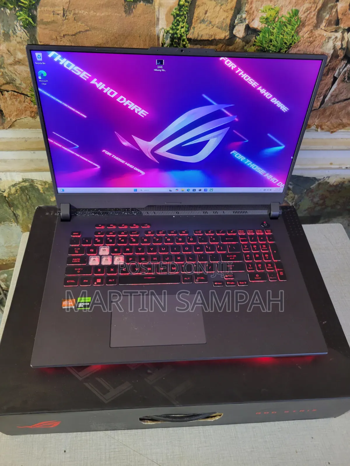 Laptop Asus ROG Strix G731G 16GB AMD Ryzen 9 SSD 1T