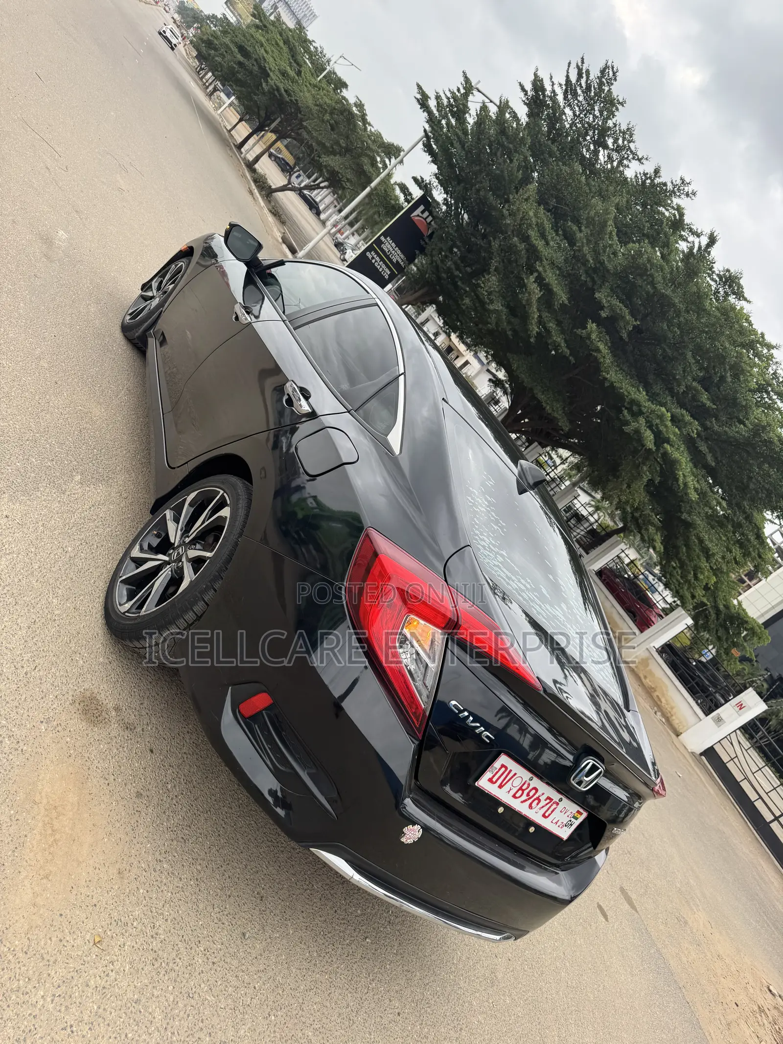 Honda Civic Touring Sedan 2019 Black