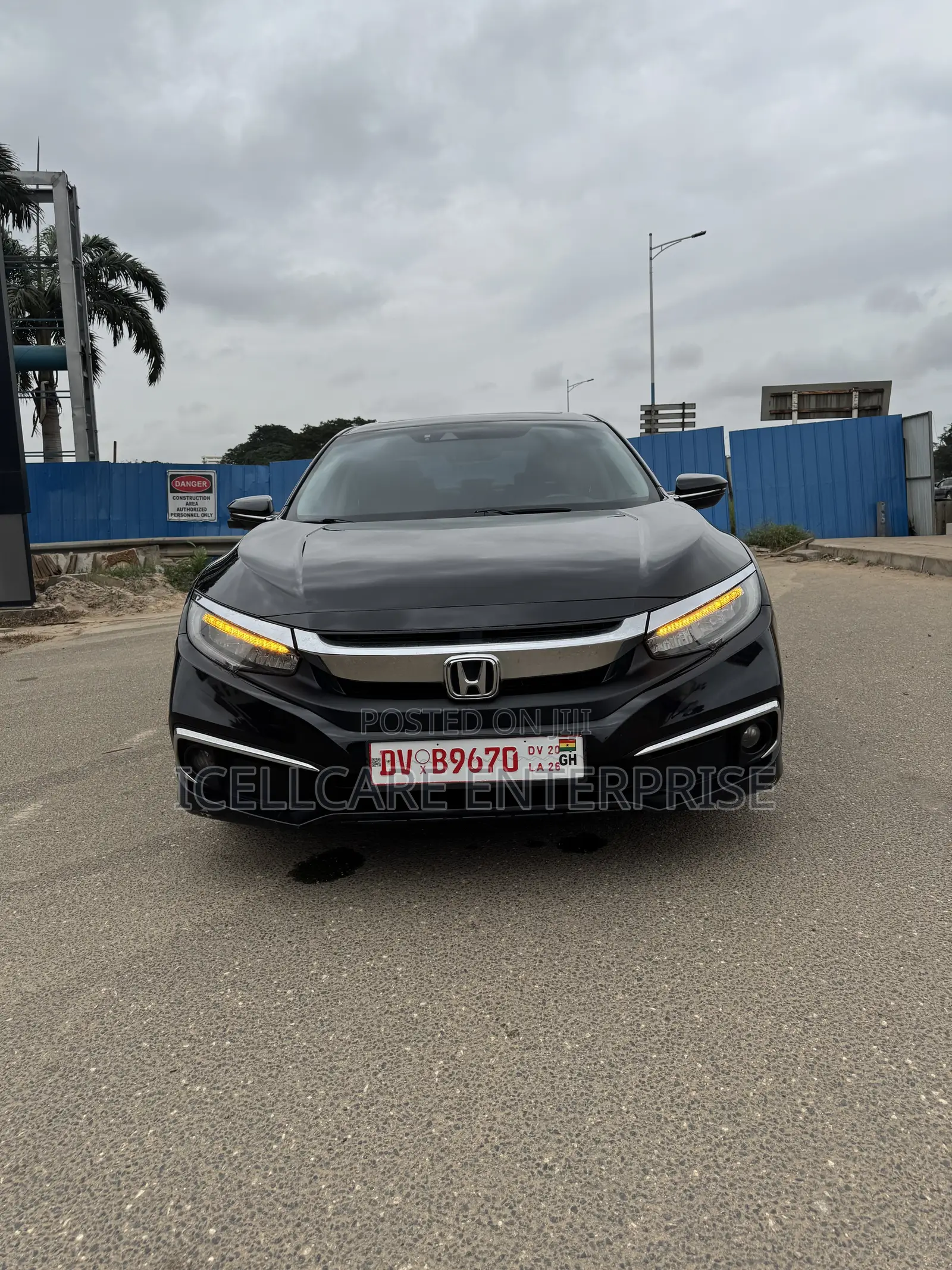 Honda Civic Touring Sedan 2019 Black