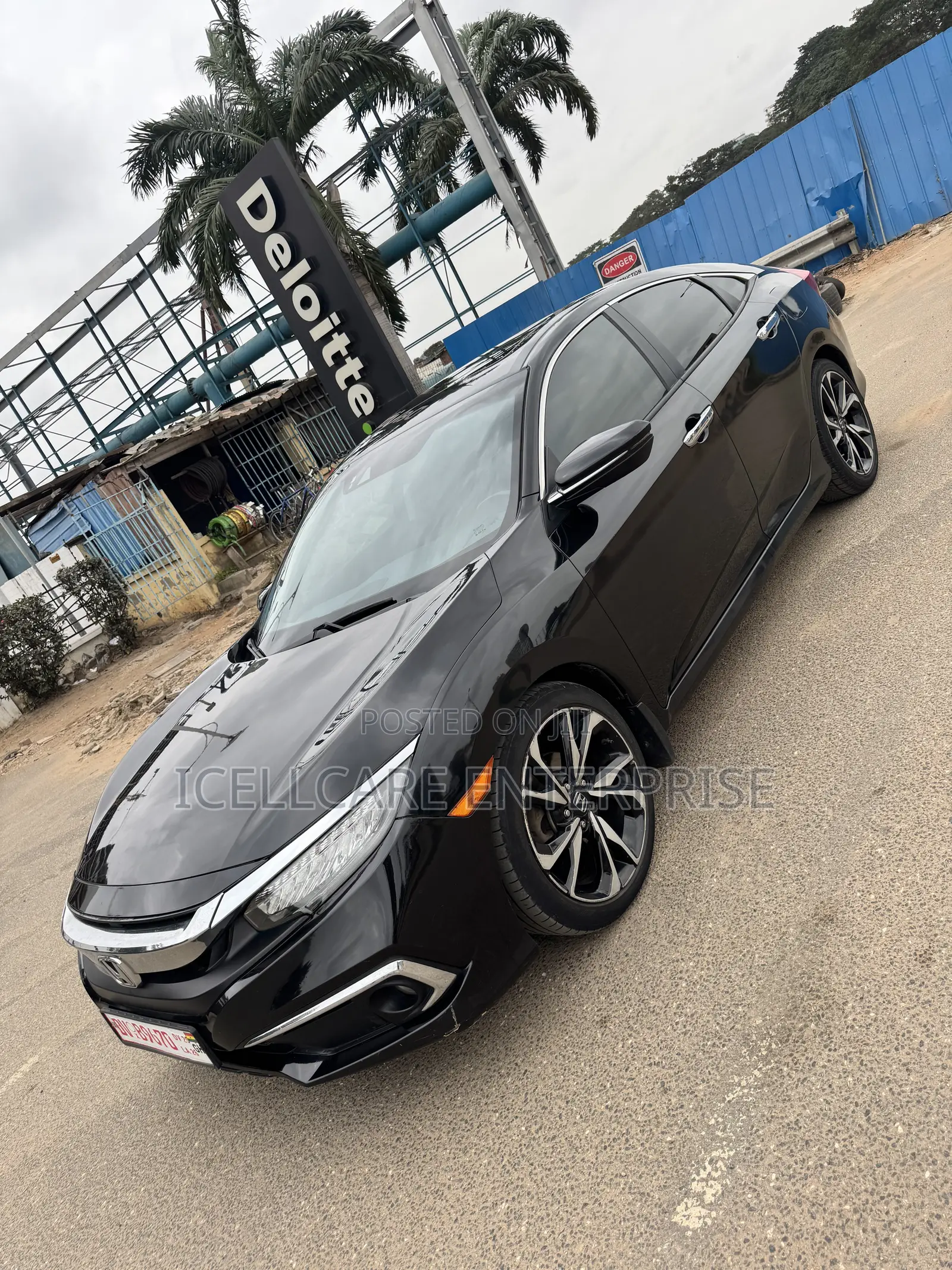 Honda Civic Touring Sedan 2019 Black