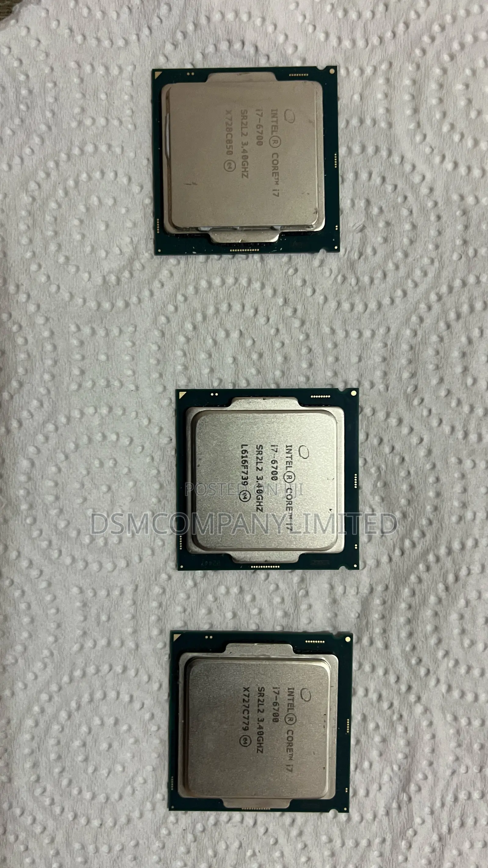 All Intel Processors I7, I5,I3