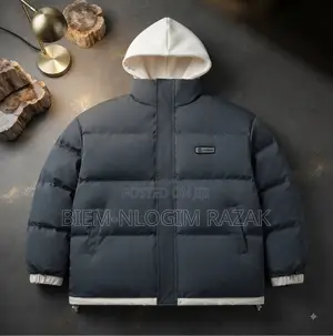 Hooded Puffer Jacket Available in Stock