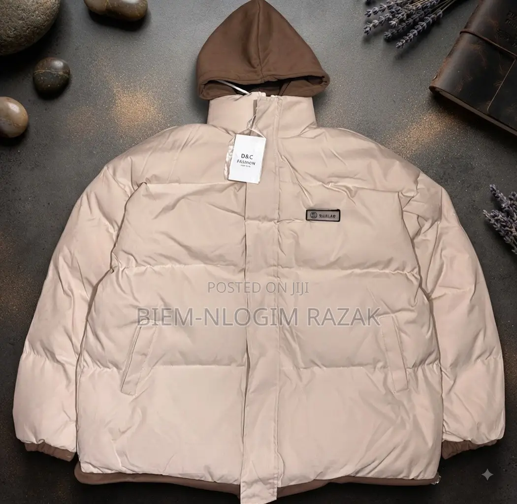 Hooded Puffer Jacket Available in Stock