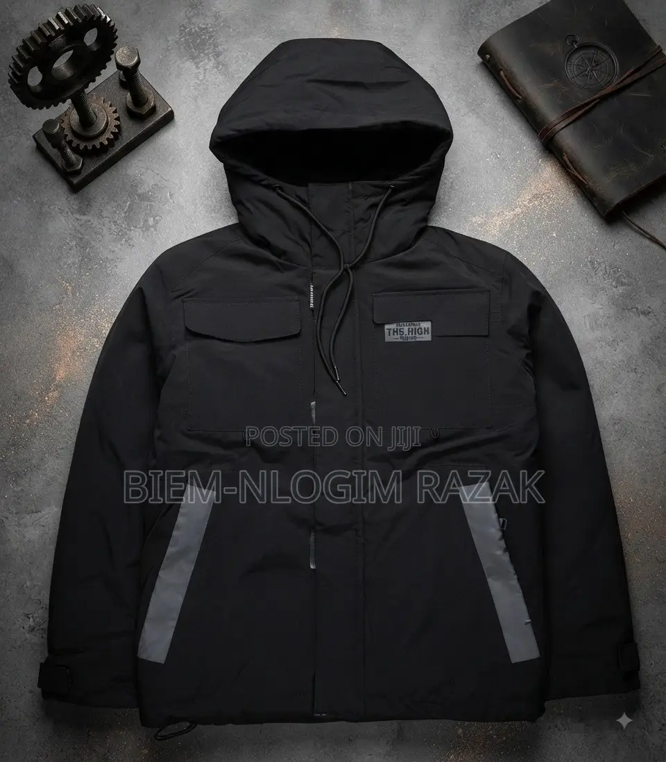 Hooded Puffer Jacket Available in Stock
