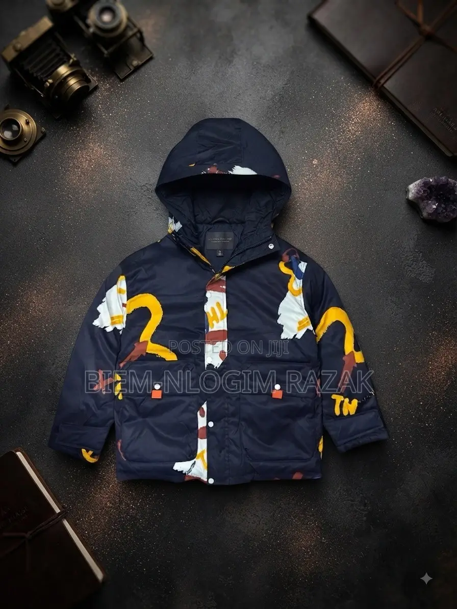Hooded Puffer Jacket Available in Stock