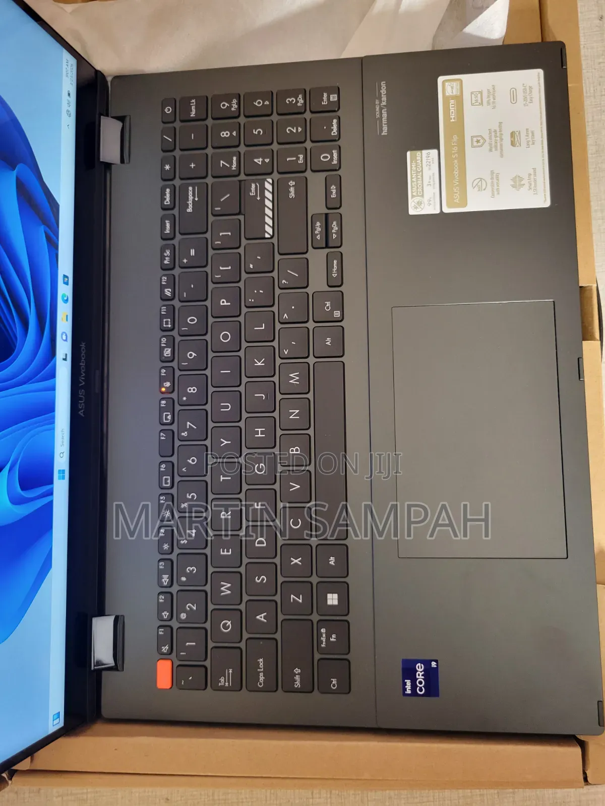 Laptop Asus Vivobook 16 OLED 40GB Intel Core i9 SSD 2T