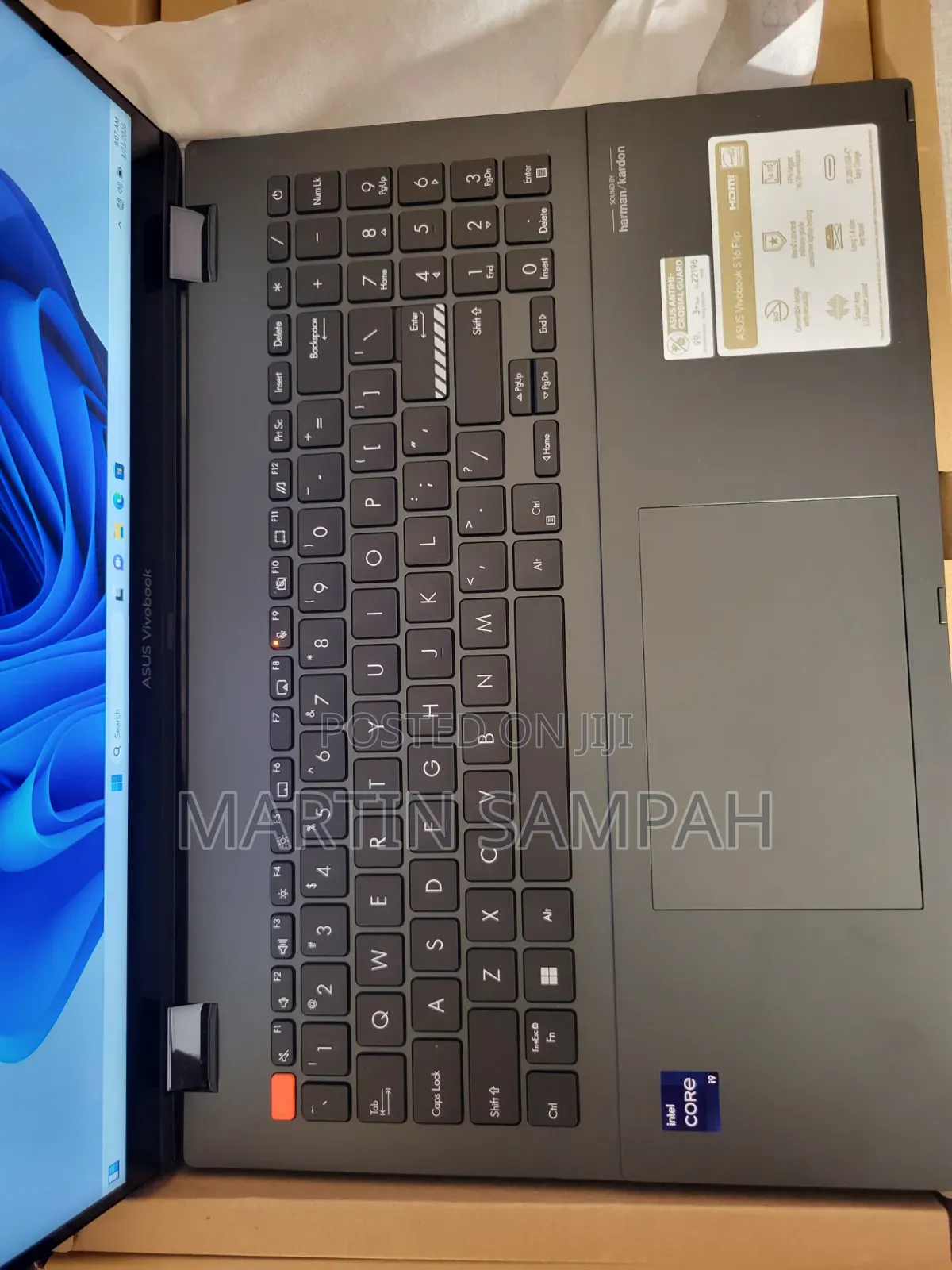 Laptop Asus Vivobook 16 OLED 40GB Intel Core i9 SSD 2T