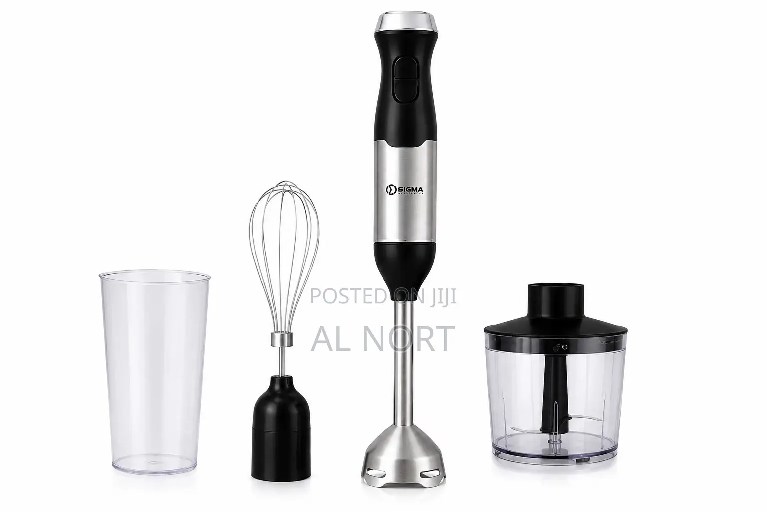 Sigma SHB5033-GS Hand Blender – Black Silver – Multifunctional