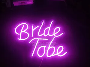 Bride to Be- Led Neon Wall Sign