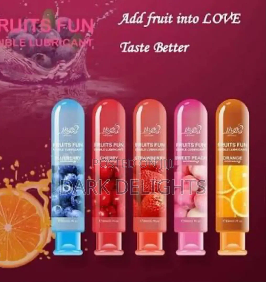 Fruity Edible Lubricant