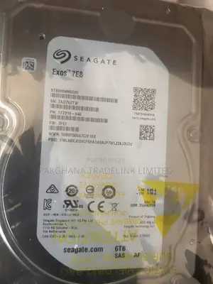6 TB Seagate Hard Disk