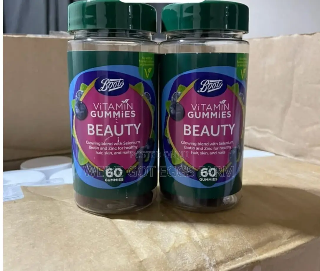 Boots Beauty Gummies for Hair Skin Nails UK Imported Available Now