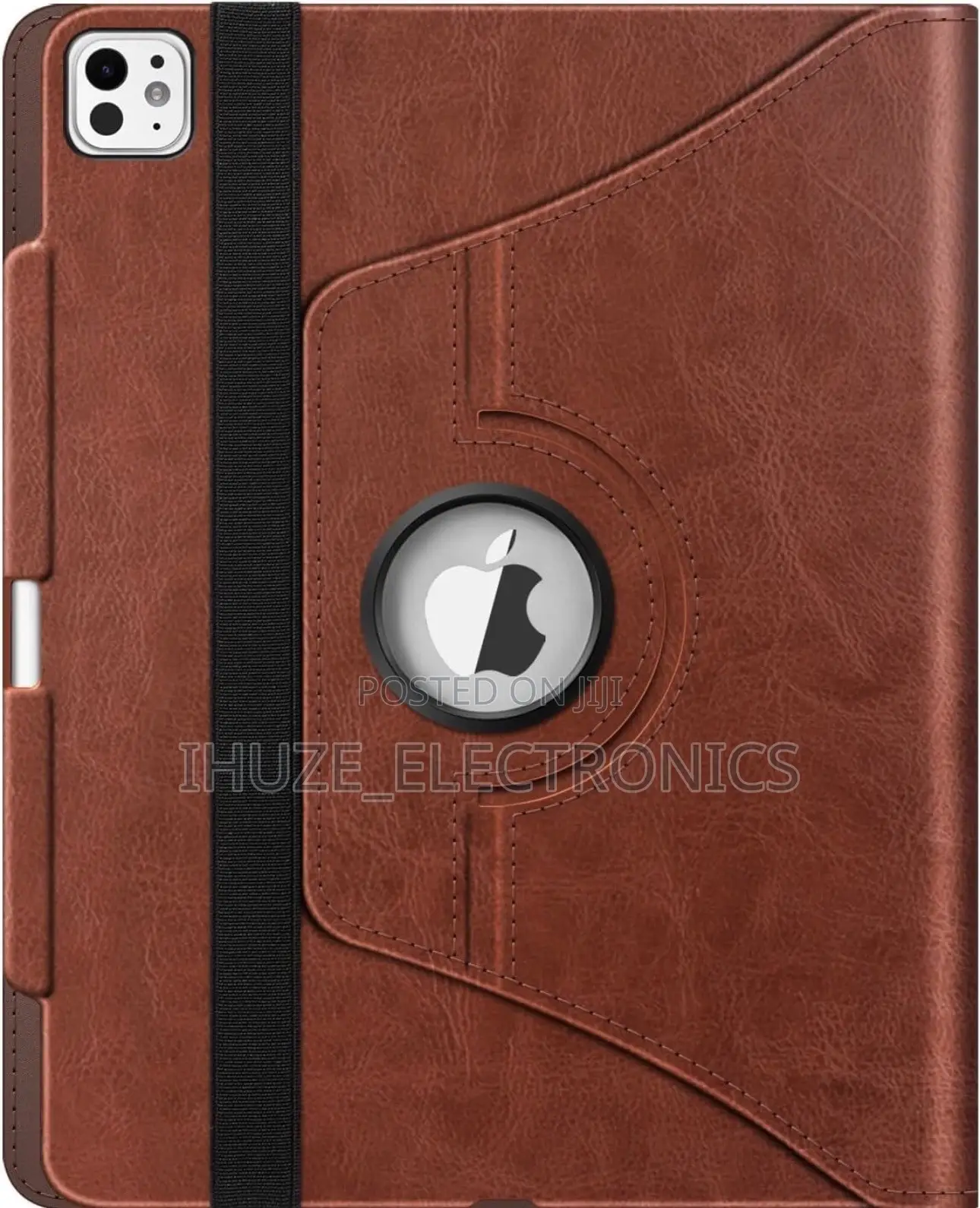 Rotating Leather Case for iPad Pro 13inch (M4/M5) With Pencil Holder