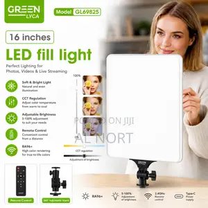 Green Lyca 16-Inch LED Fill Light – GL69825