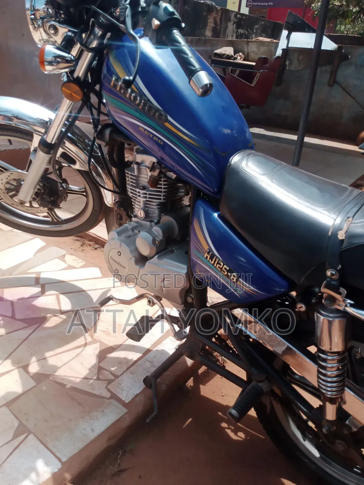 Haojue HJ125-8K 2026 Blue