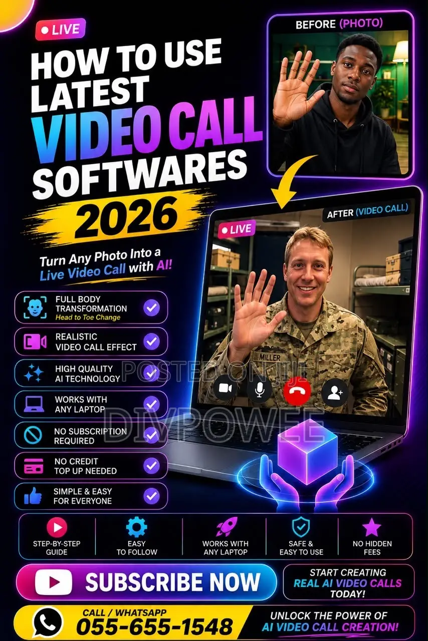 Video Call Software Full Body. Ai Video Call, Deepfakelive, Deep Call