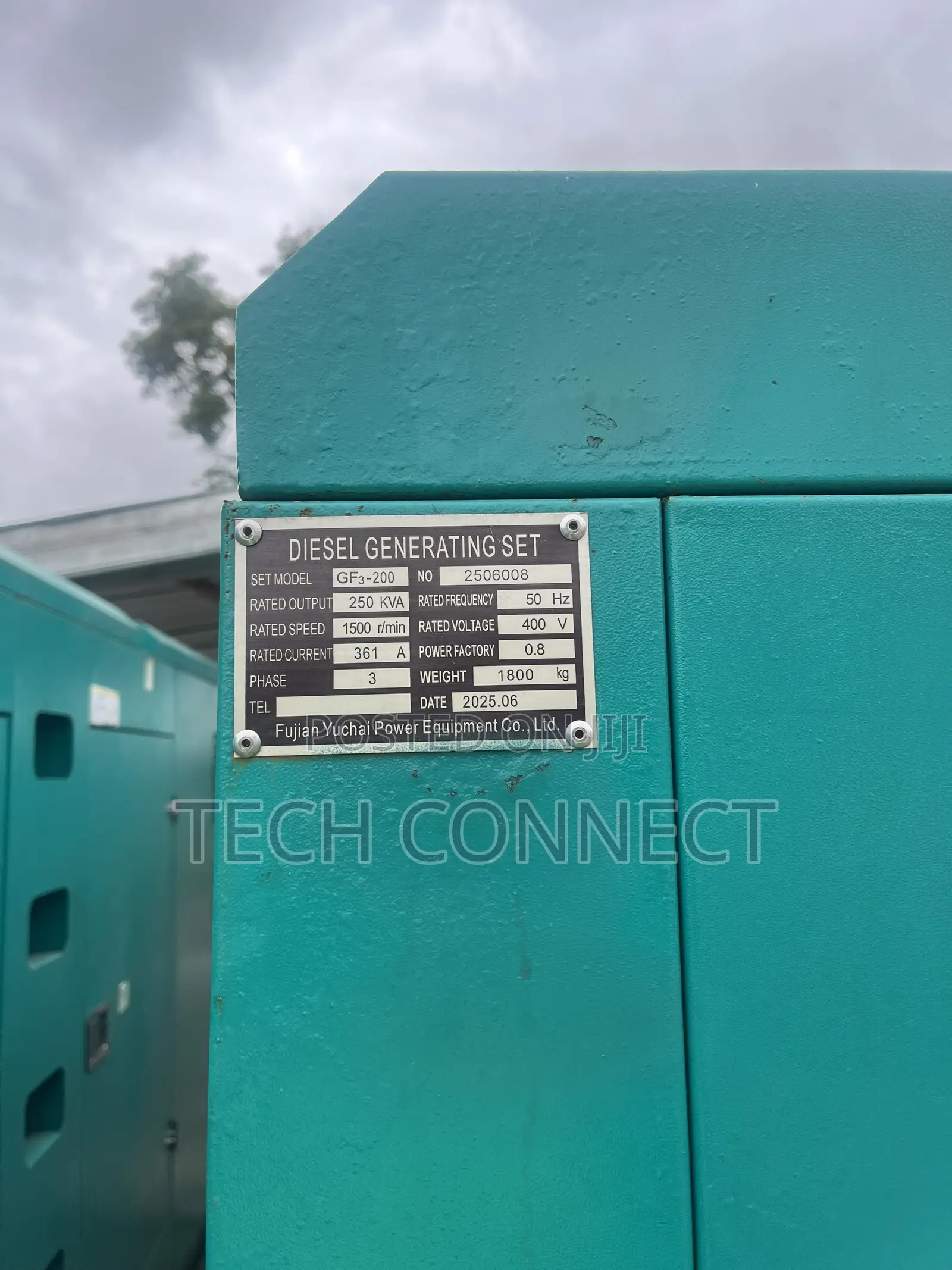 250 Kva Diesel Generator