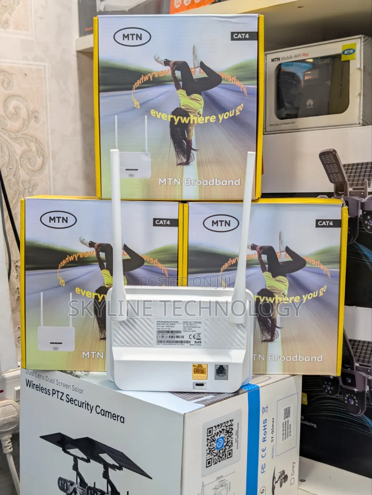 New Cat 4 Universal Broadband Router.