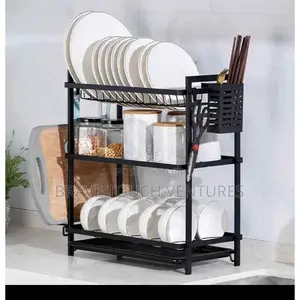 3 Layer Metal Dish Rack/ Organiser