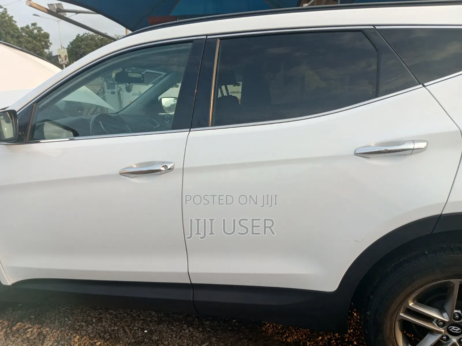 Hyundai Santa Fe 2017 White