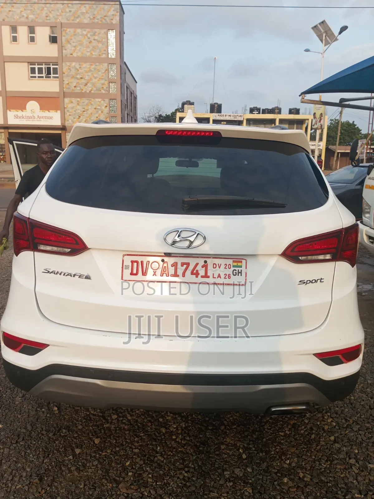 Hyundai Santa Fe 2017 White