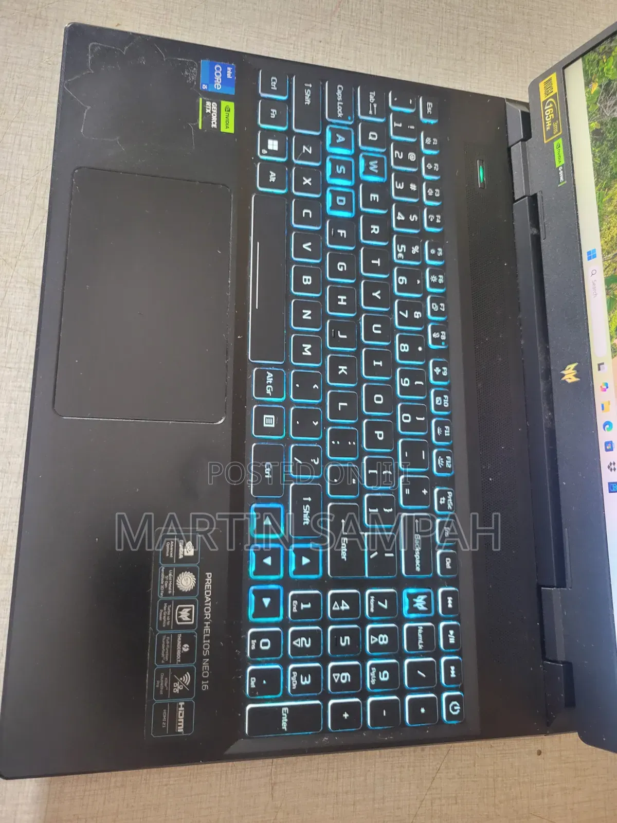 Laptop Acer Predator Helios Neo 16 16GB Intel Core i5 SSD 512GB