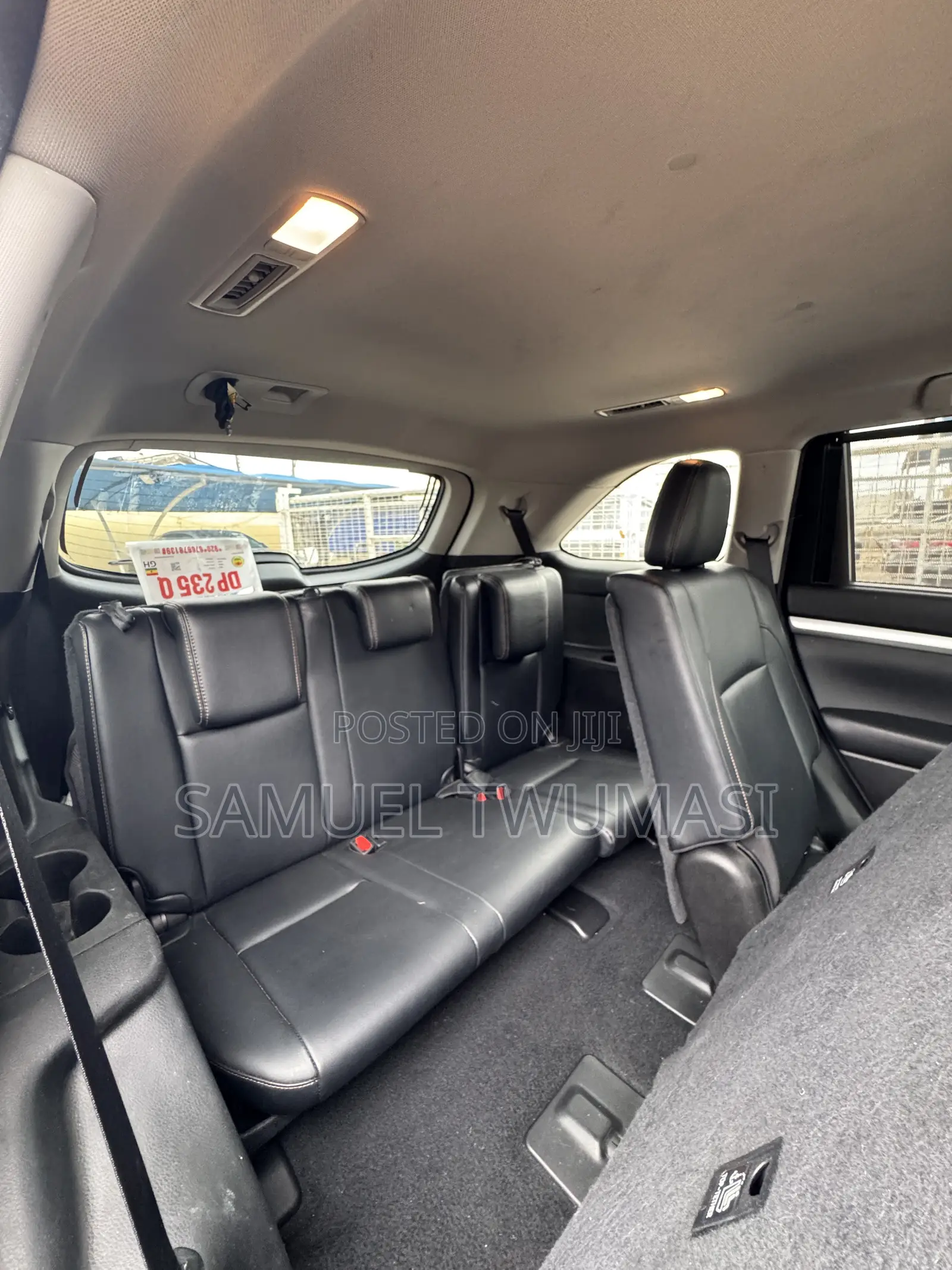 Toyota Highlander XLE 4x2 V6 (3.5L 6cyl 8A) 2017 Black