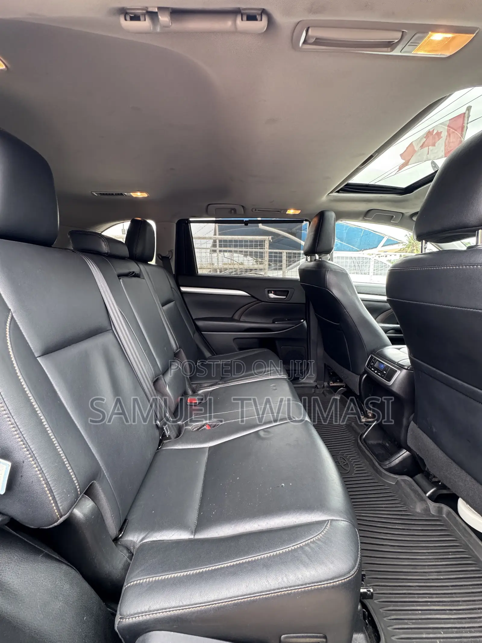 Toyota Highlander XLE 4x2 V6 (3.5L 6cyl 8A) 2017 Black