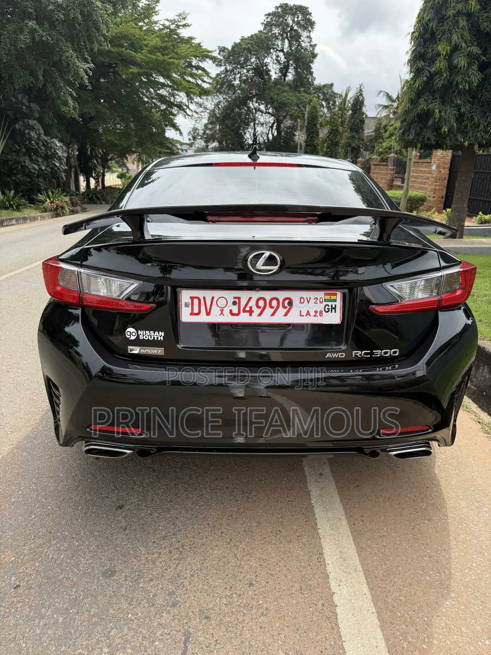 Lexus RC 300 AWD 2017 Black
